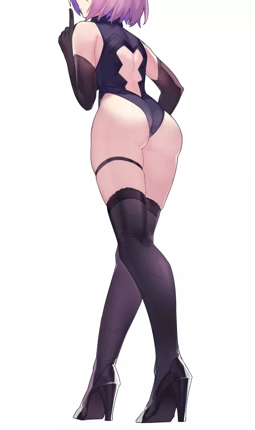 Keeping Quiet With Mash Kyrielight (Gendo0032) [Fate]