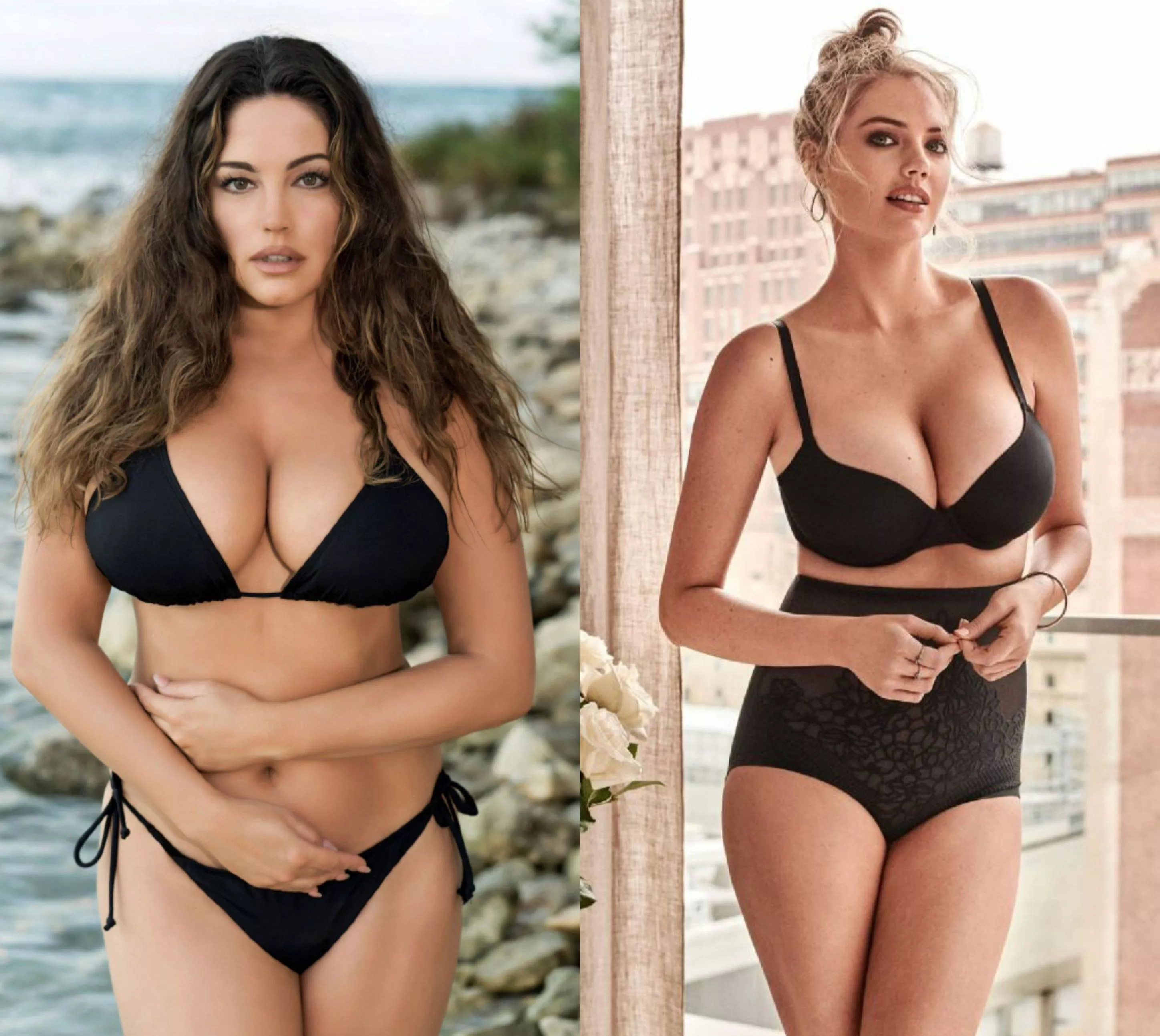 Kelly Brook or Kate Upton