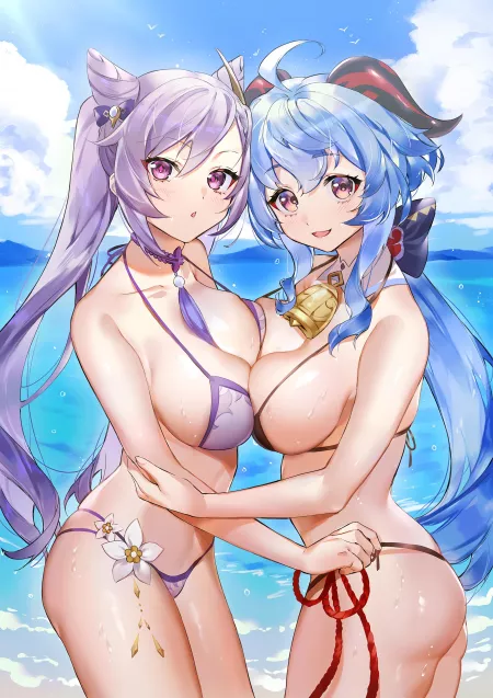 Keqing & Ganyu (8ichibi8) [Genshin Impact]