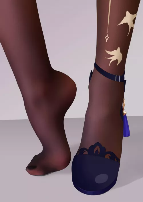 Keqing [Genshin Impact] by (sym)