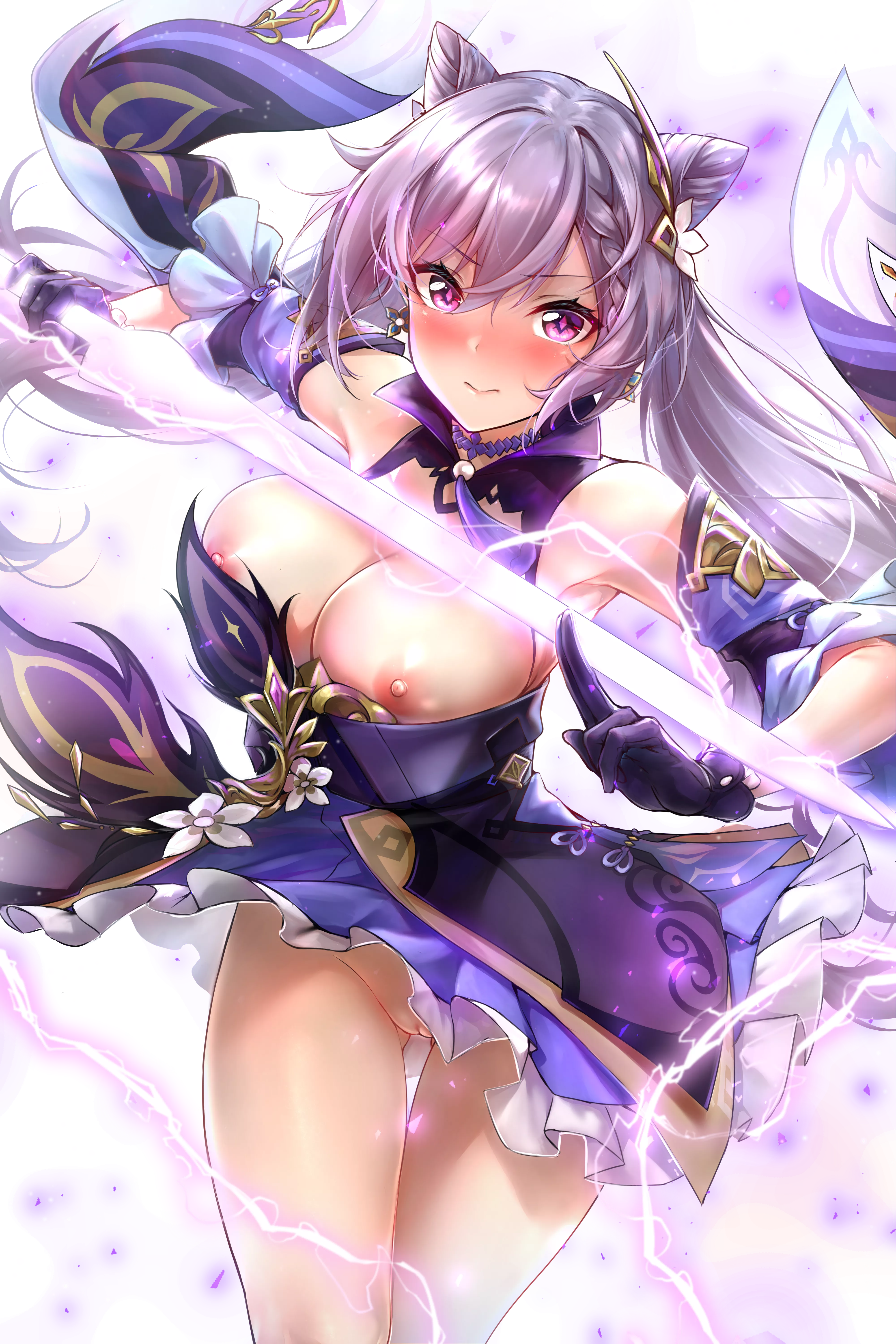 Keqing's Battle Pose