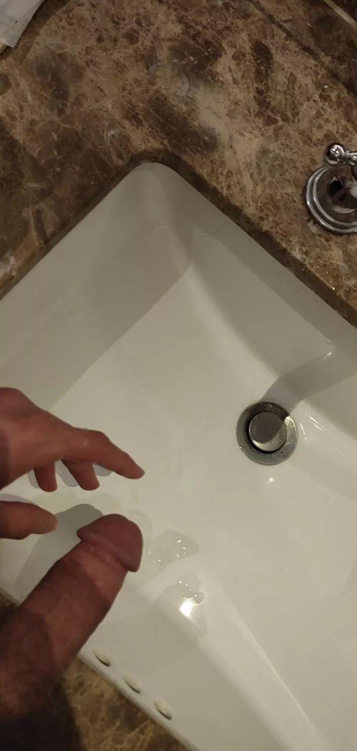 kinda came over the whole sink