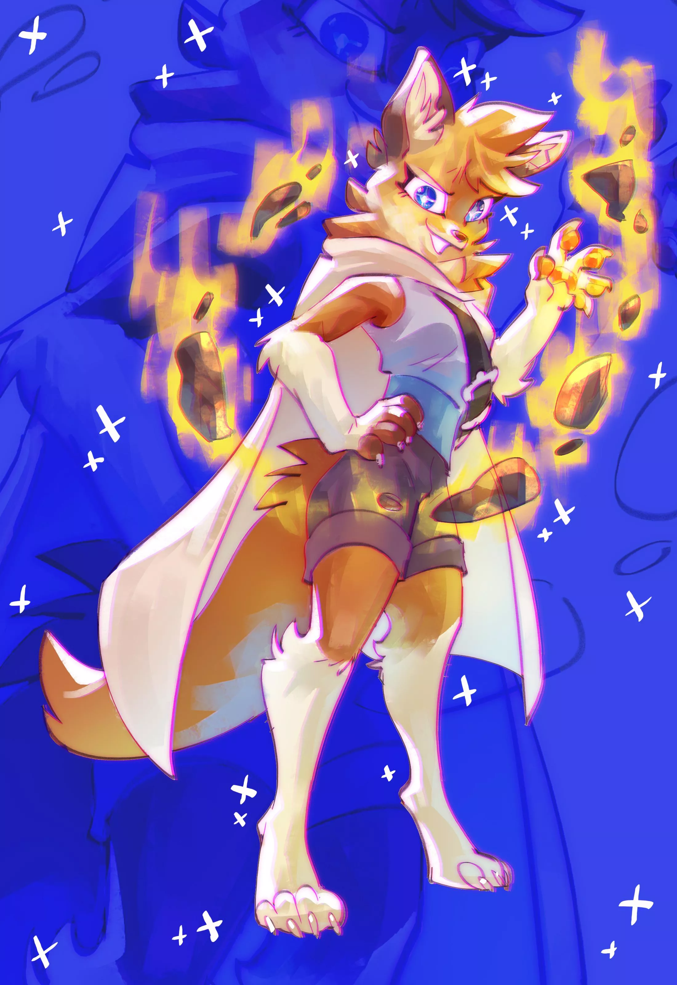 Kinsllii(Earth elemental) Finished client commission for the teafyo. My commissions are open starting from $50.