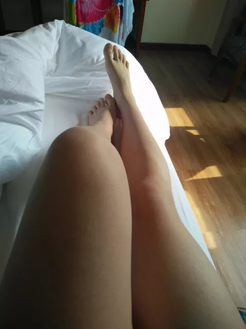 Kiss my legs, please