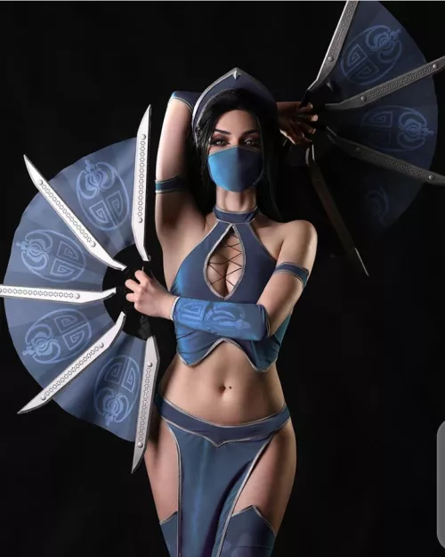 Kitana Cosplay by Sladkoslava