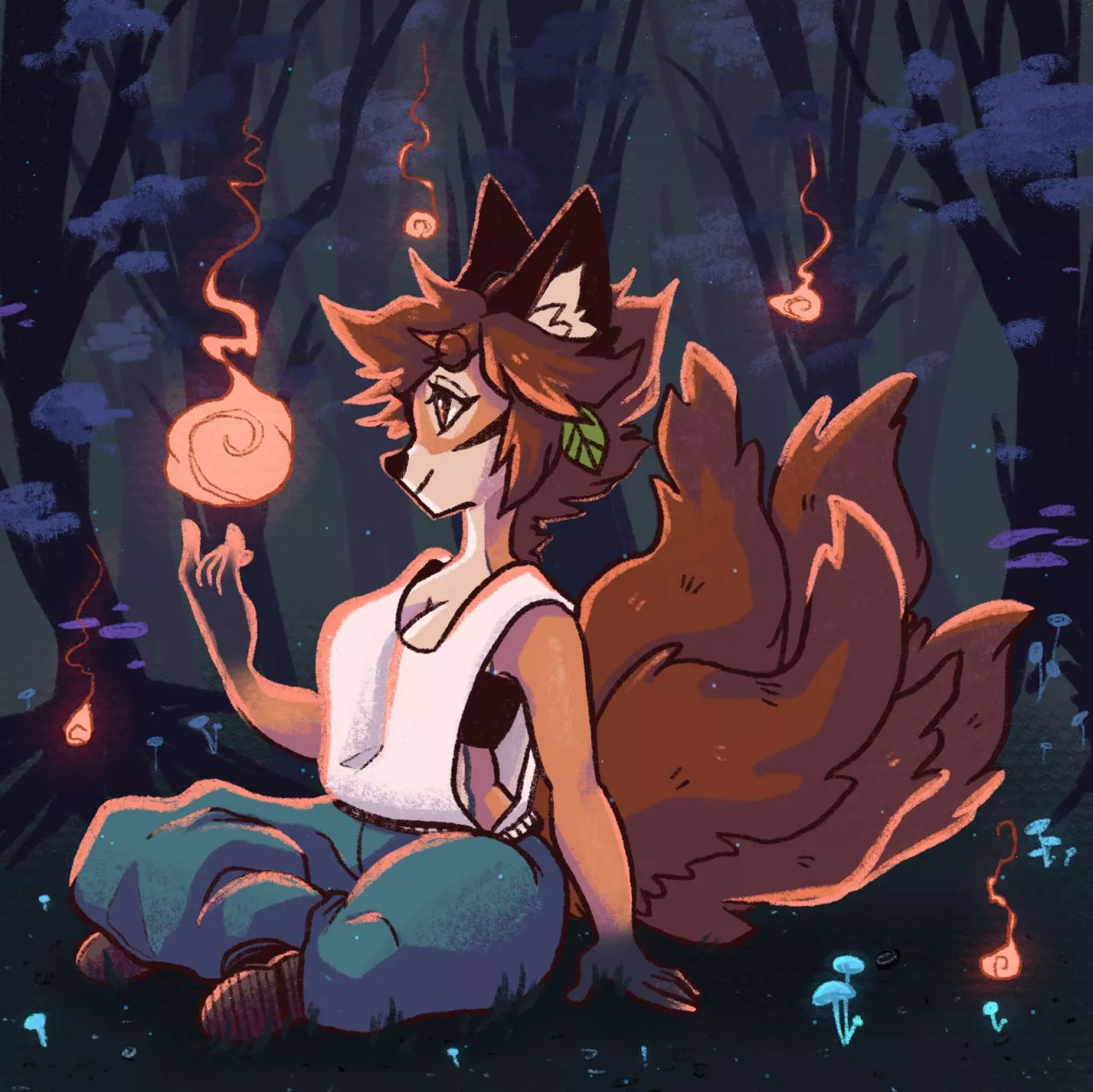 Kitsunebi By LeafyAkiko (Me)