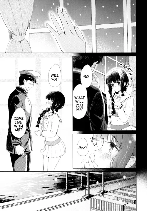 [Komi Zumiko] A Tale of Kitakami and the Admiral Living Together