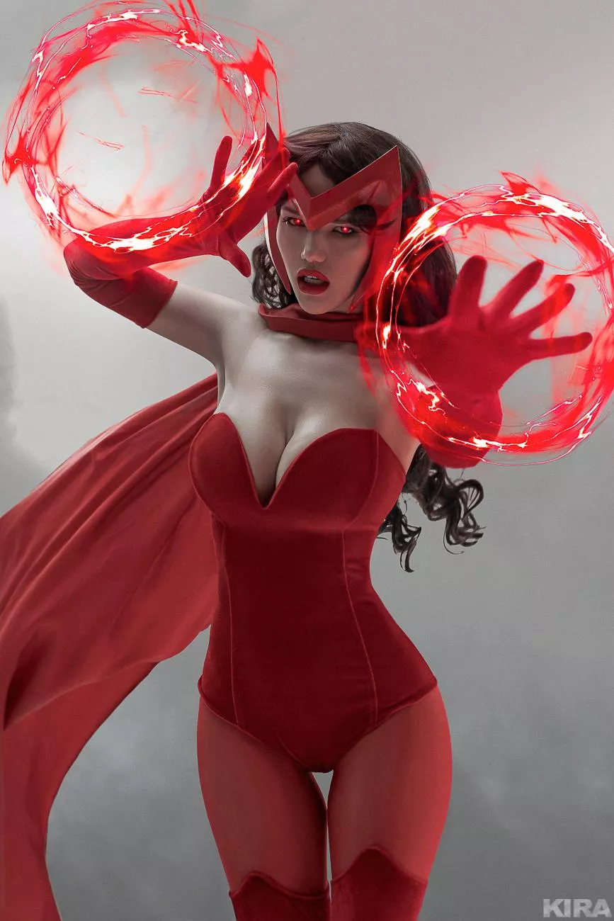 Lada Lyumos as Scarlet Witch nudes by Appropriate_Battle67