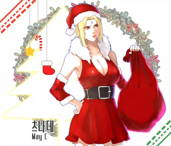 Lady Tsunade During Christmas 🎄🎁❄