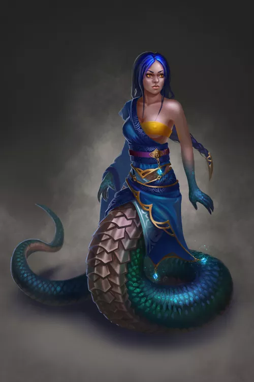 Lamia by Asgerd-art