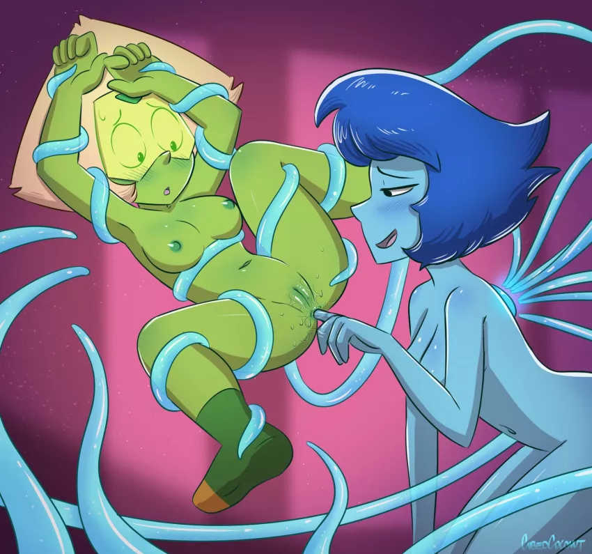 Lapis is going to fully explore Peri's body (CubedCoconut) Lapis is going to fully explore Peri's body (CubedCoconut)