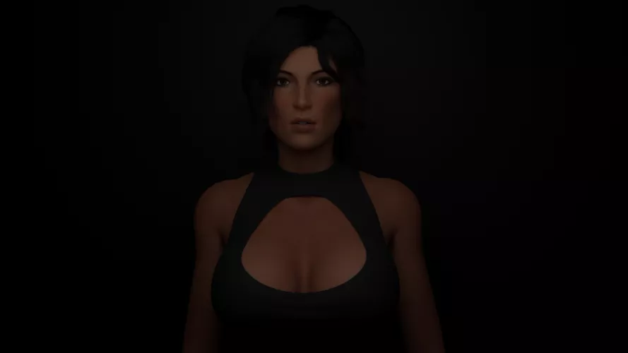 Lara face (CTRL-V3D)