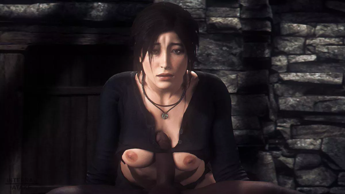 Lara using her tits well (internal atake) Lara using her tits well (internal atake)