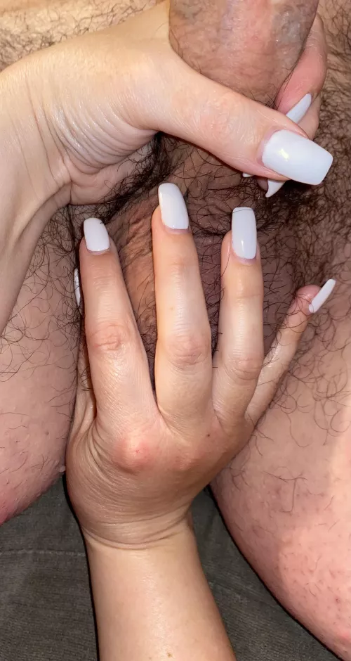 Last day of my white nails 💅