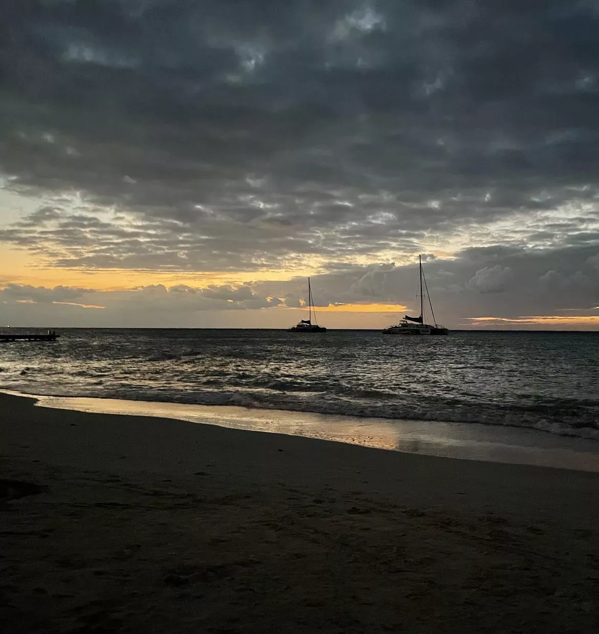 Last night’s sunset