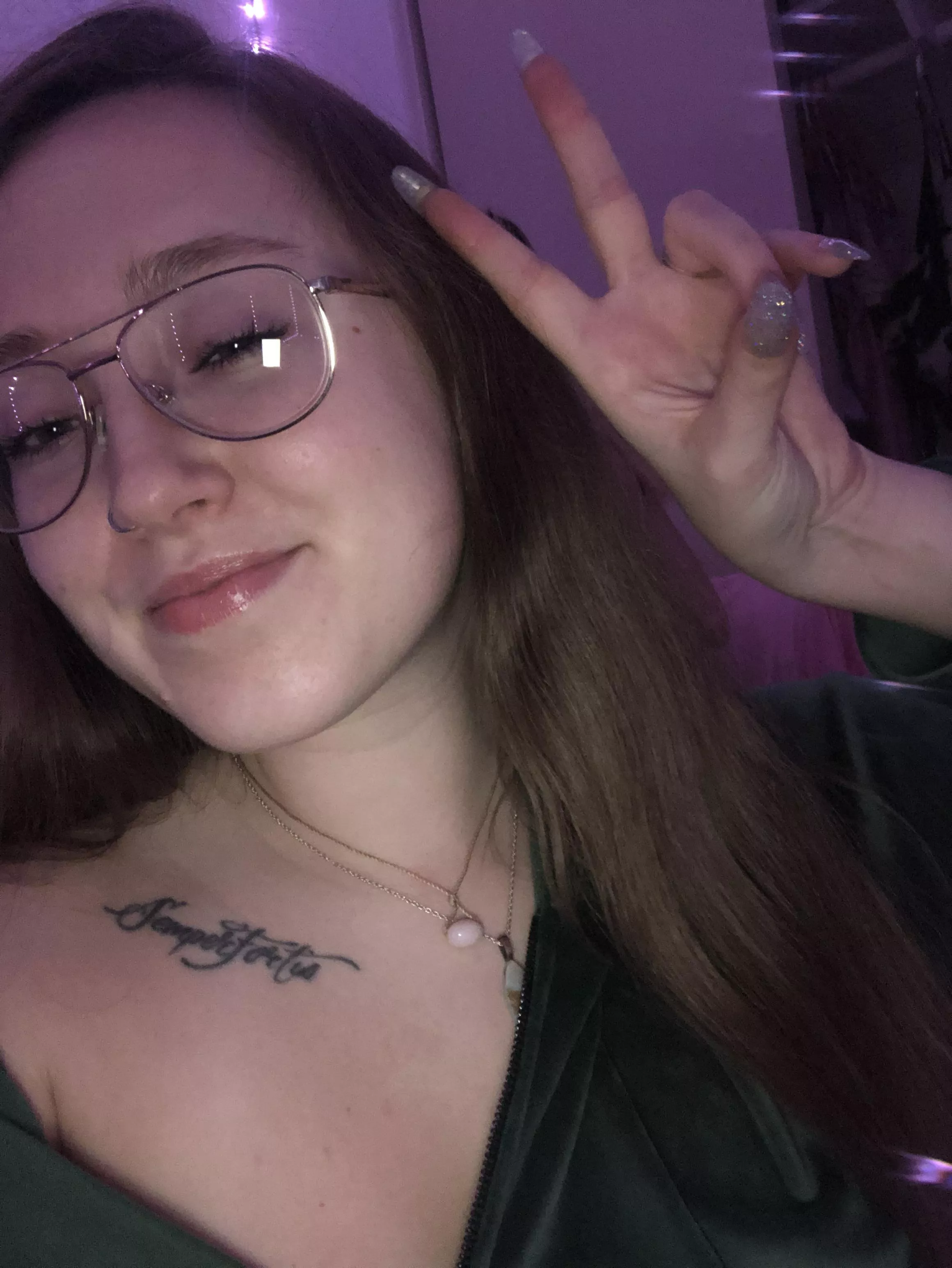 Late night selfies! Hii