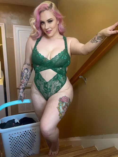 Laundry day, wanna take those off for me? We can run the spin cycle.