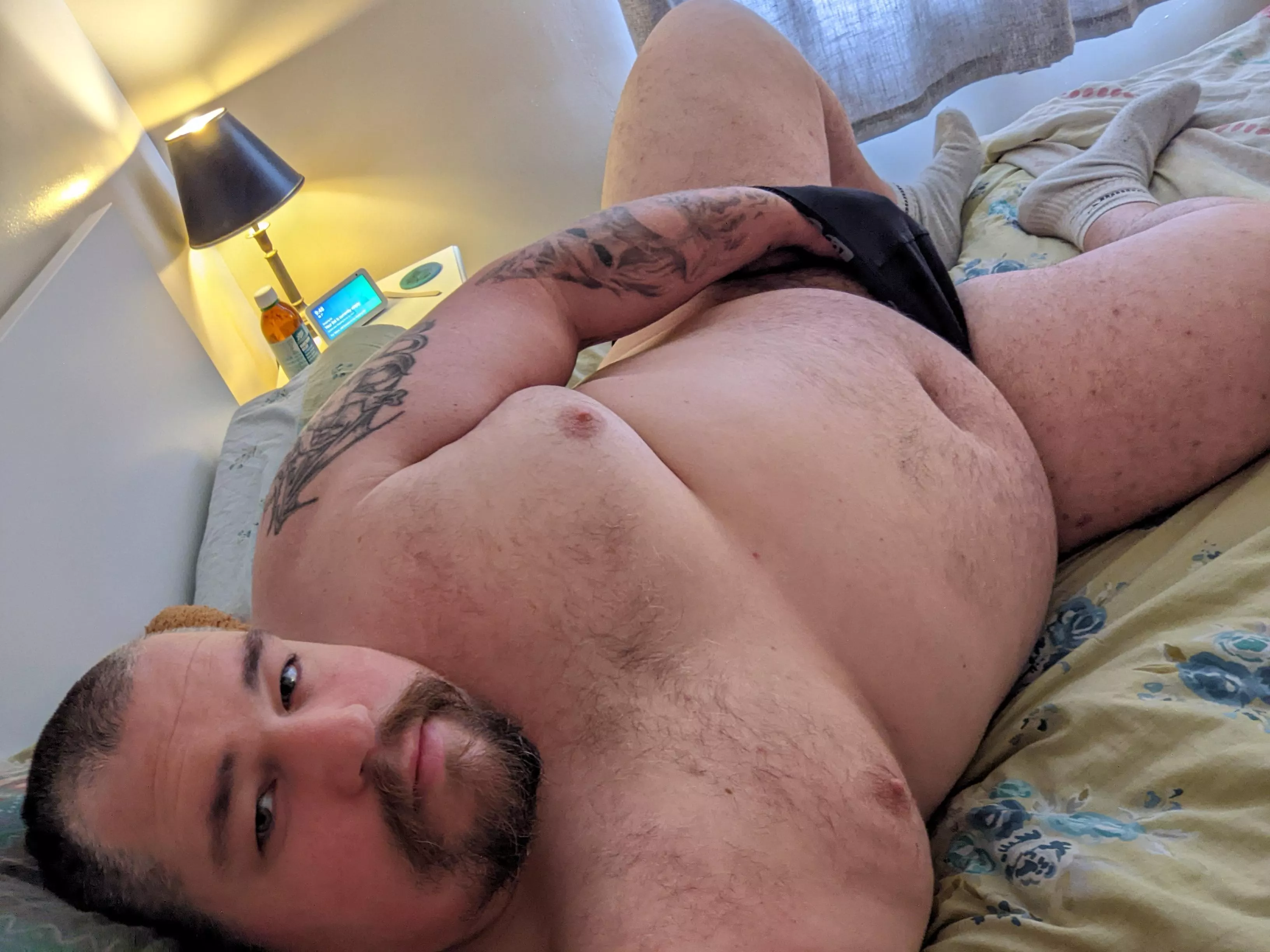 Lazing around when I should be working.