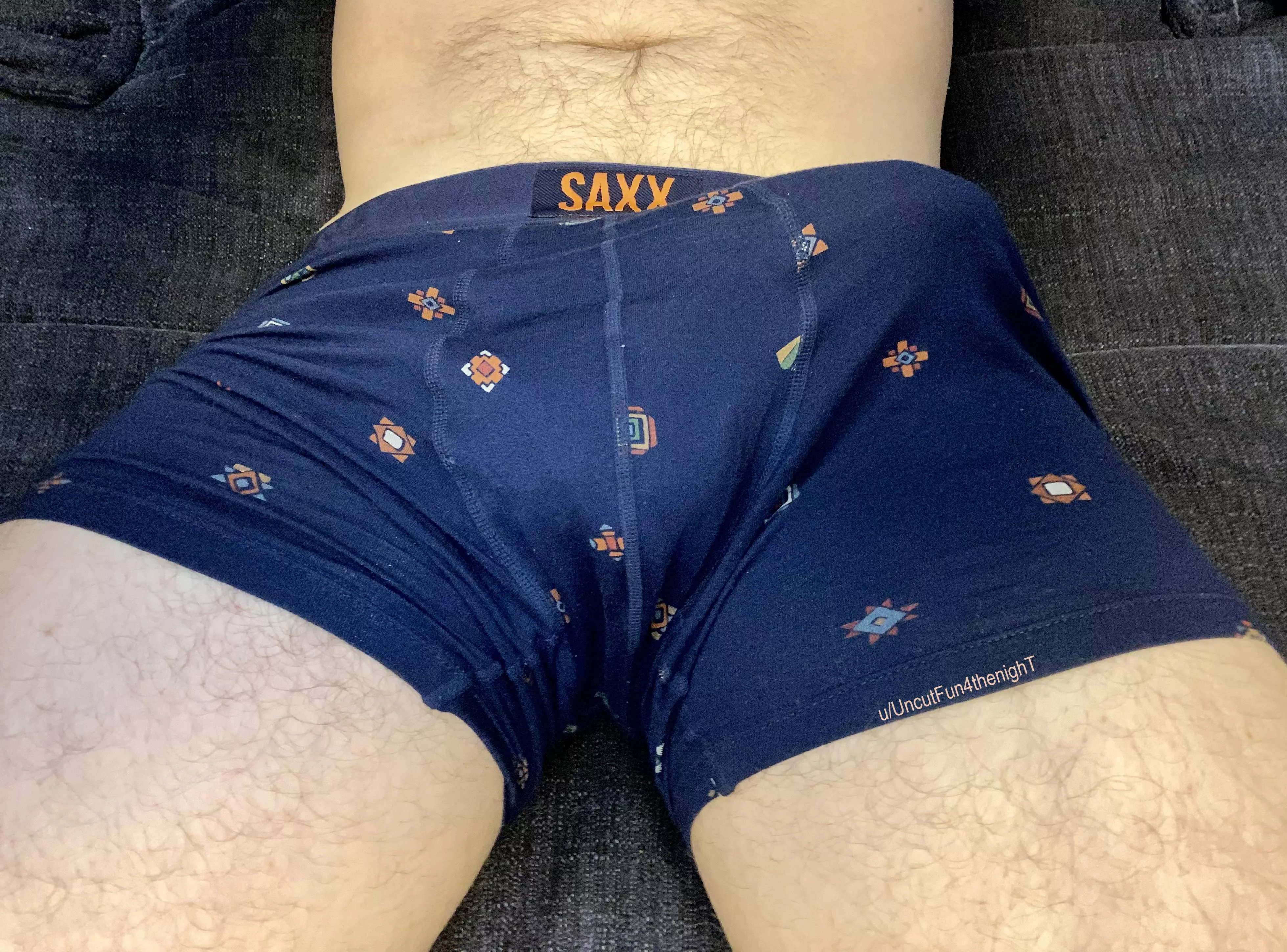 Lazy day bulge! Lazy day bulge!