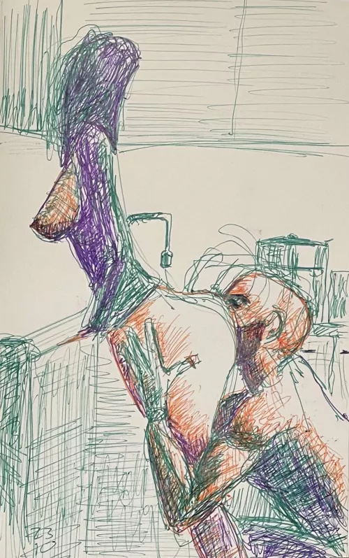 “Le Meilleur Petit Dejeuner”, fait par M. Bleu.