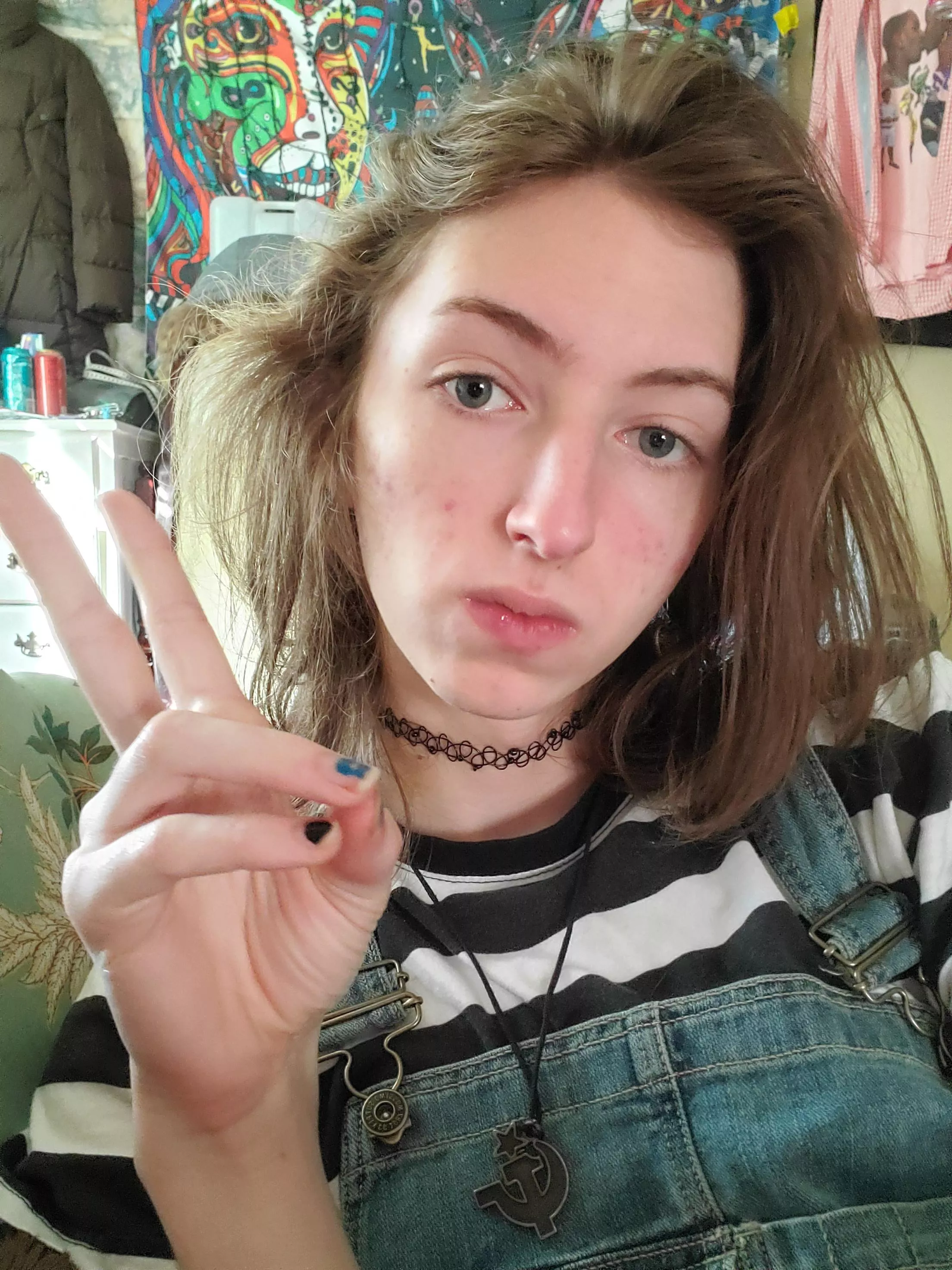 Learning to feel cute w/o makeup 😄