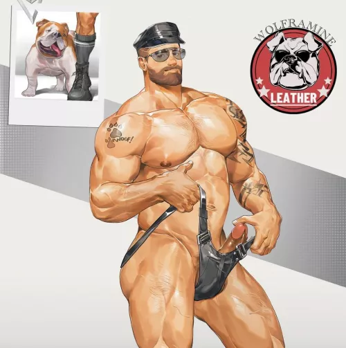 Leather Daddy & Bulldog (@MaoTenGo)