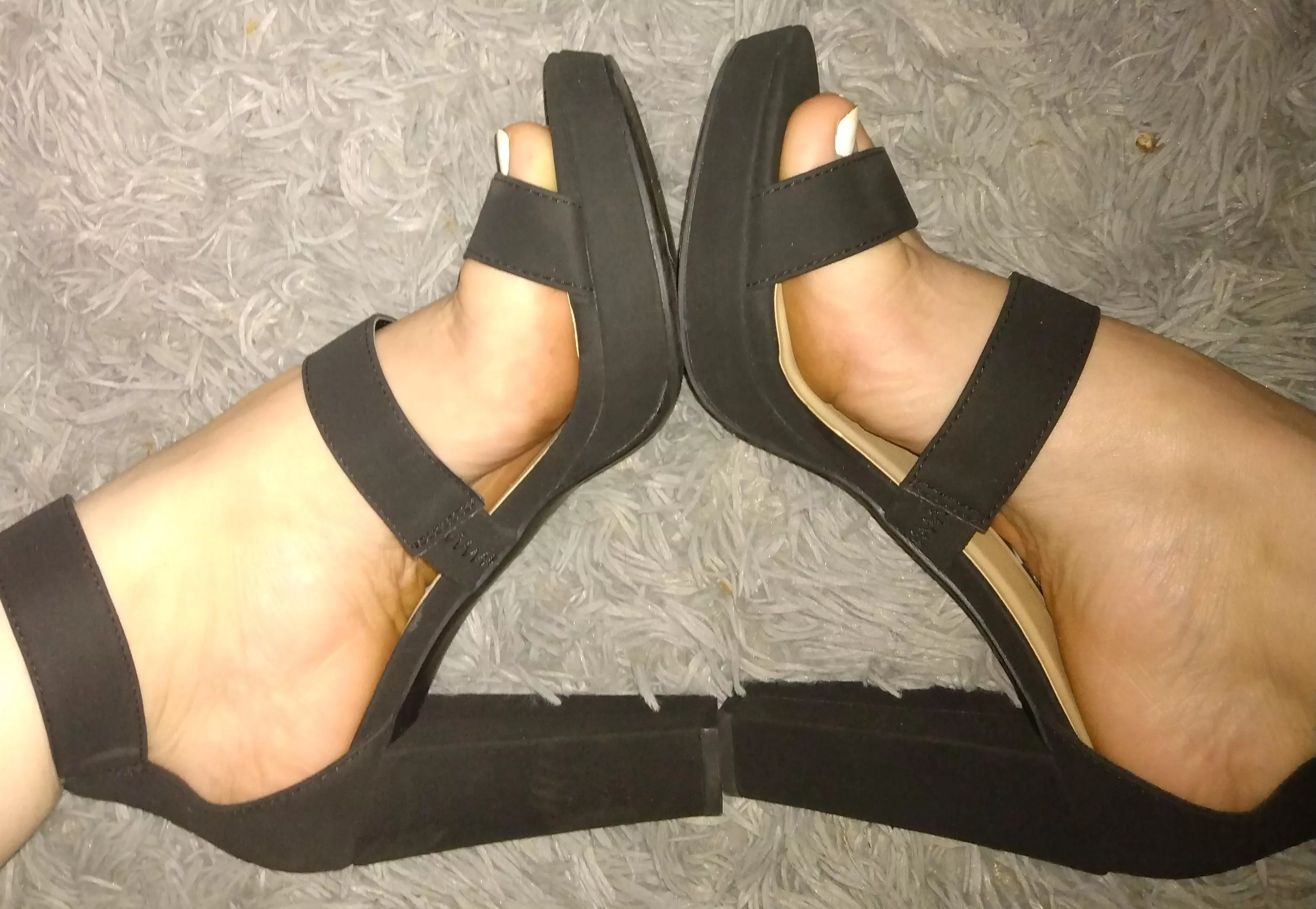 Leave them on? Or take them off?