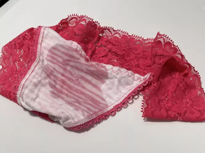 Left a present in gfs panties for Valentine’s Day