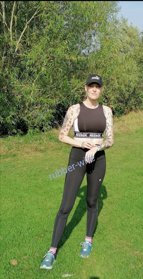 Leggings for a daily jog. [F] [OC]