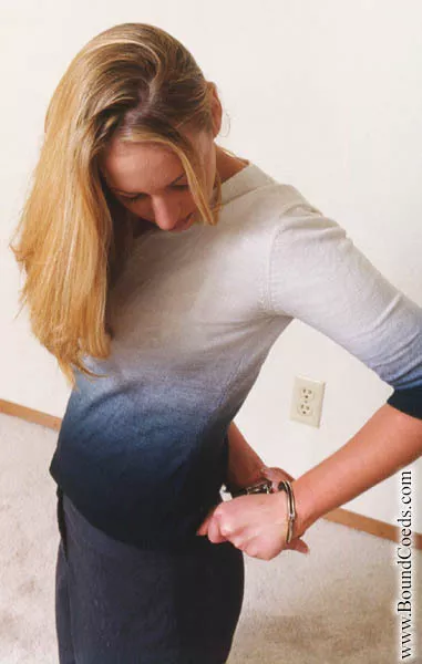 Leia Admiring Her Cuffs