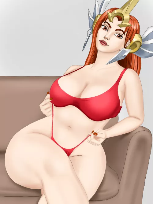 Leona in bikini (theartisticguy)