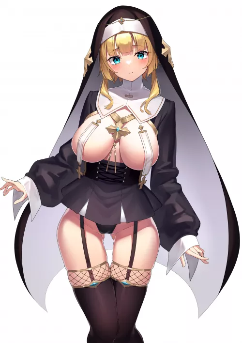 Leotard Nun (Yamanokami Eaka ) [Original]