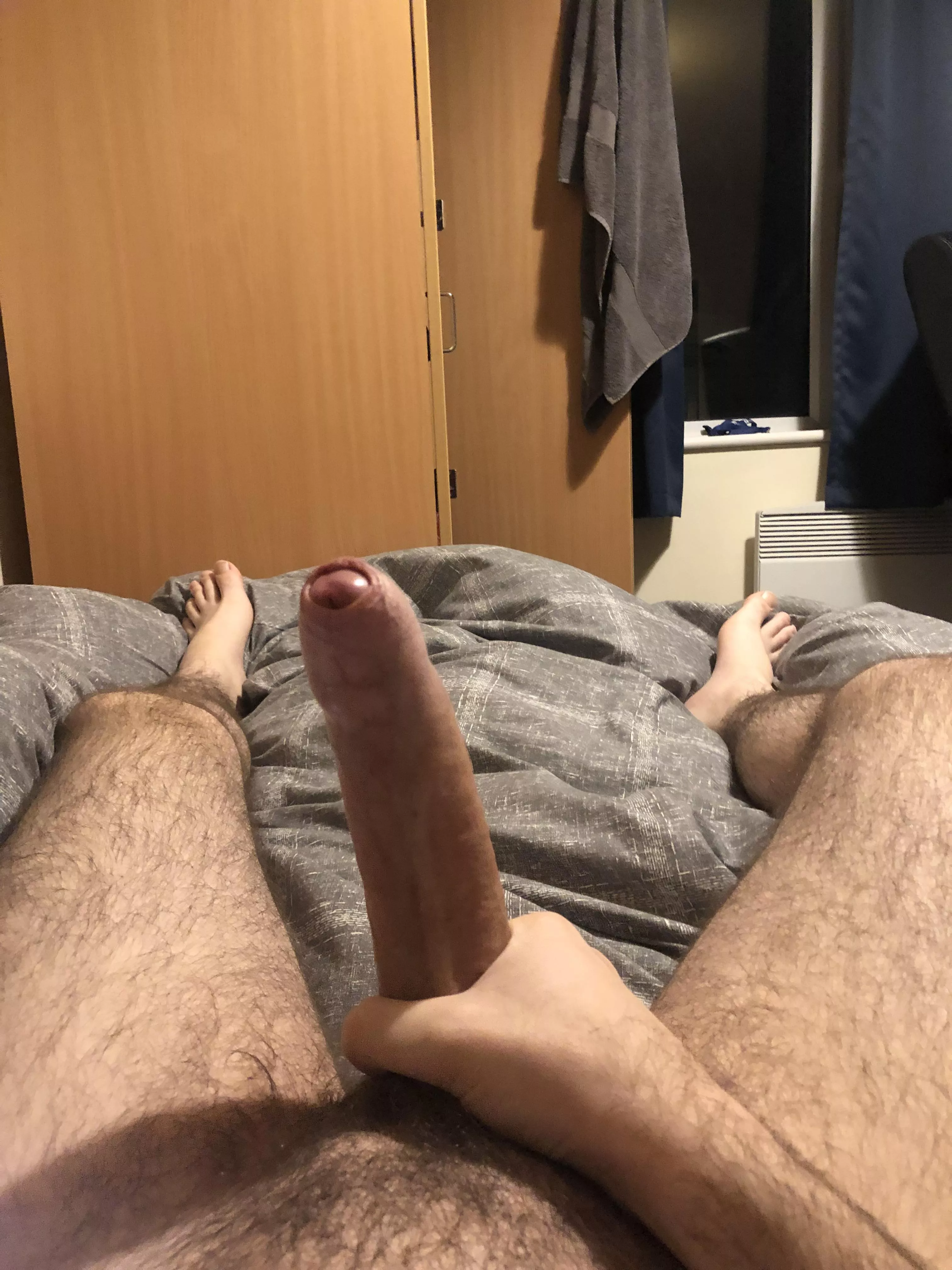 Let me know what you think of my uncut cock Let me know what you think of my uncut cock