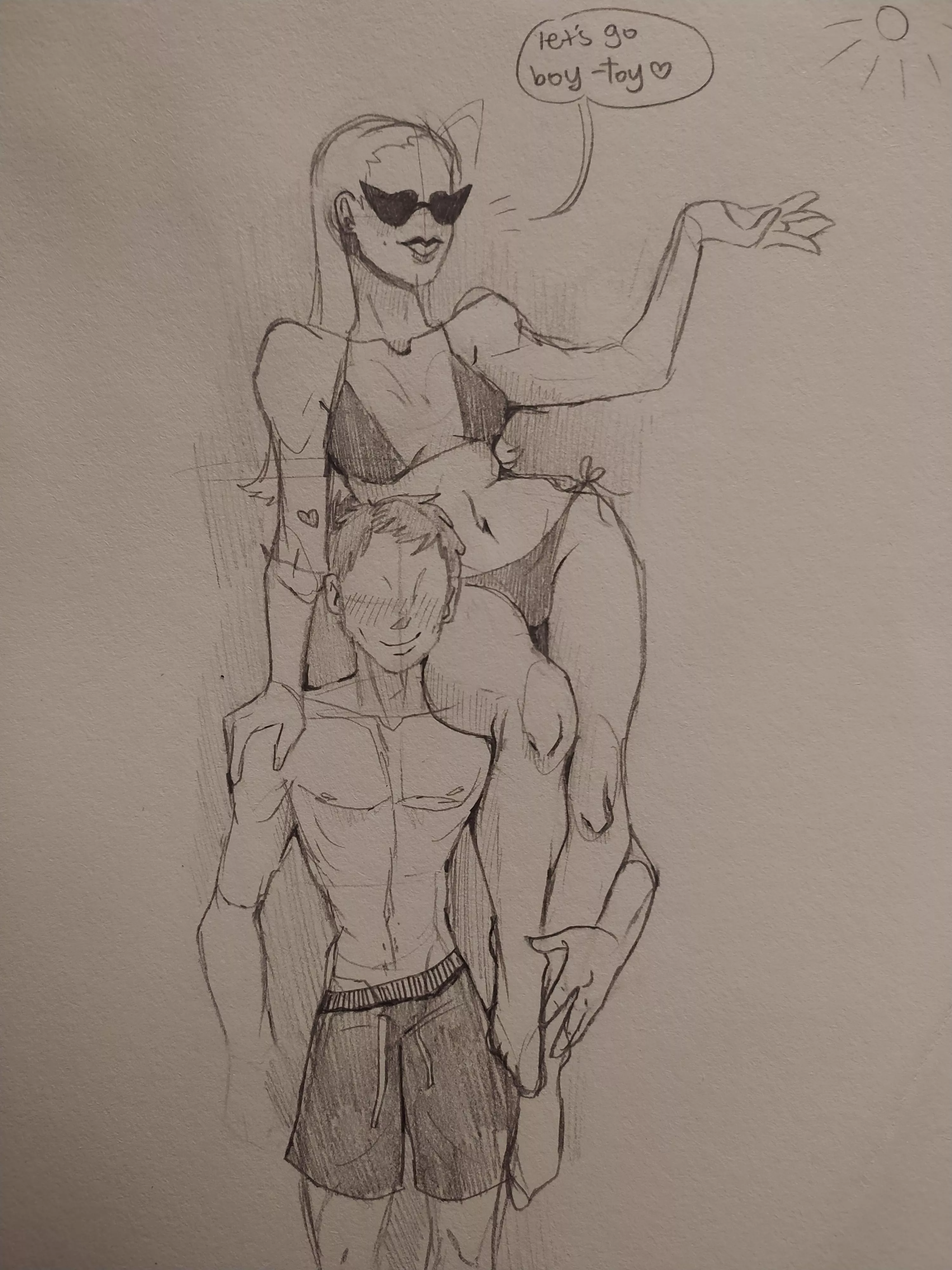 Let's go, boy-toy <3 (OC)