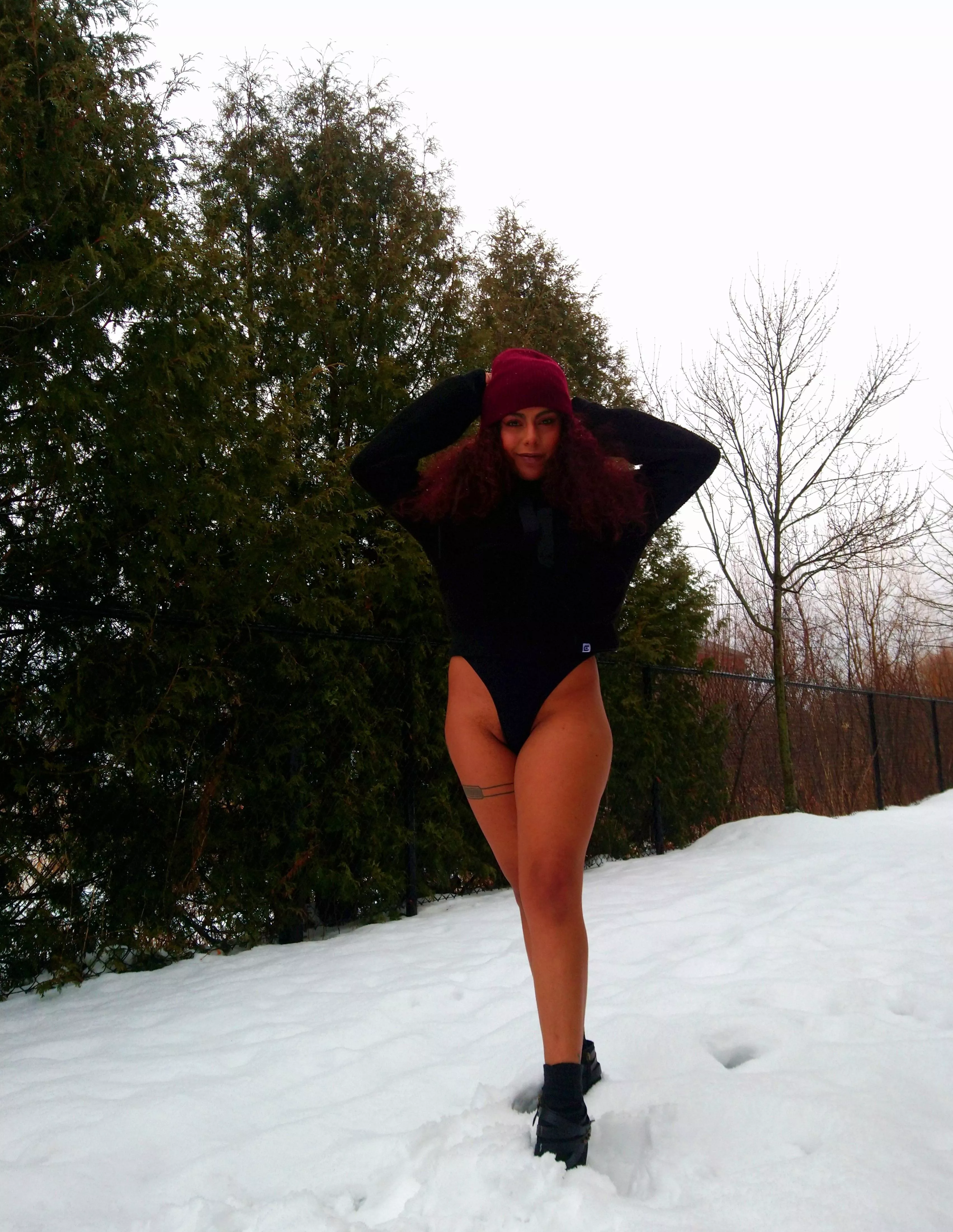 Let's go for a walk in the snow Let's go for a walk in the snow