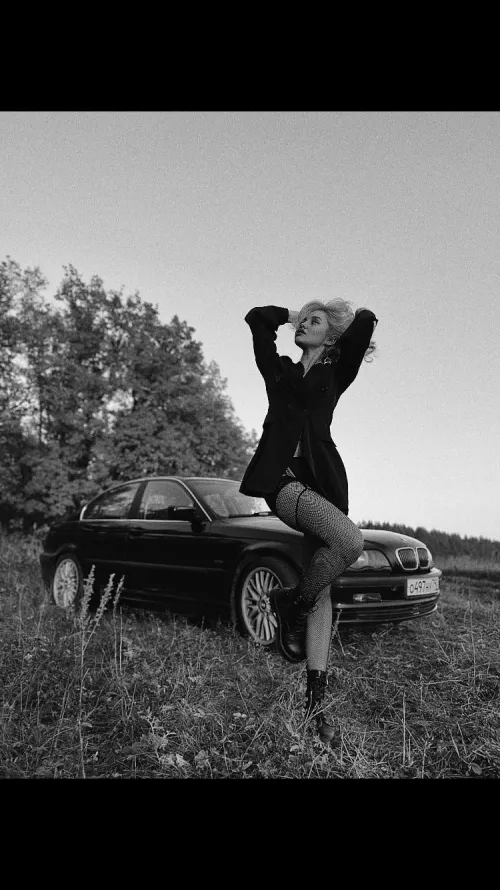 Let`s have a bit of fun, what if my car 🚗 broke down and you saw me bending over my hood trying to fix it in a short skirt, would you pull over and help me ? 🤭