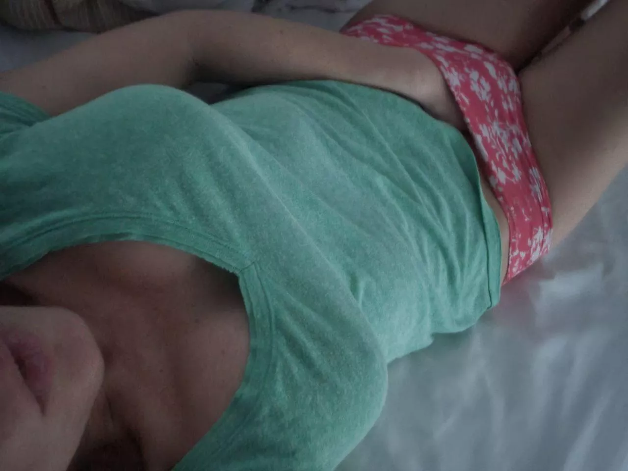 Let’s just stay in bed.