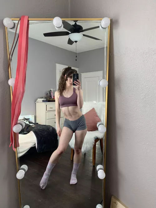 Let’s play a game…I’ll wrap these legs around you and you’ll see if you can get free 😈