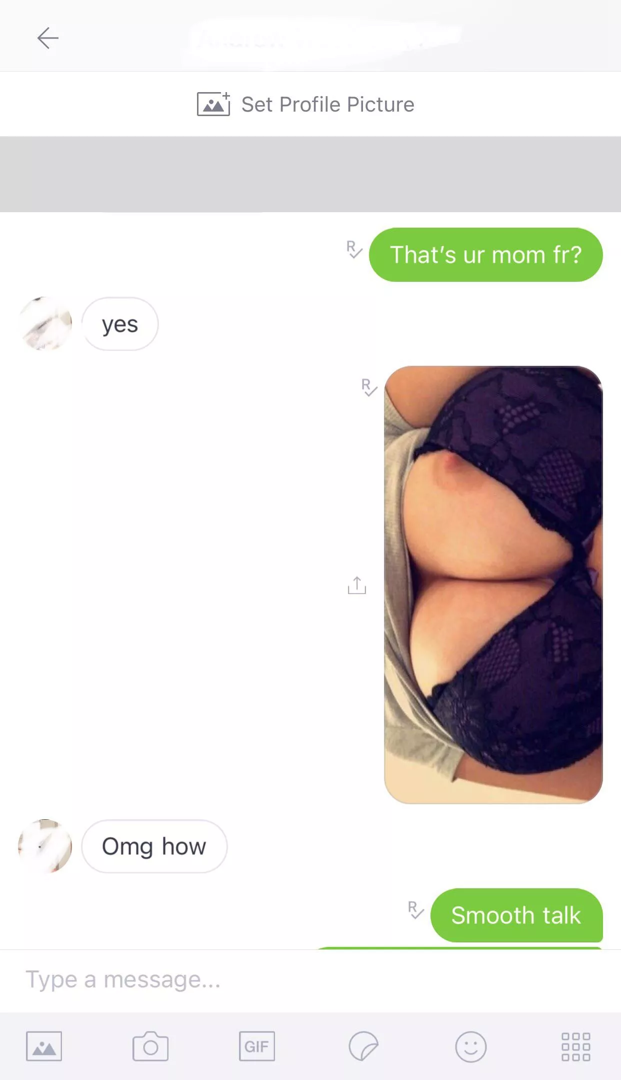 Let’s test ur mom and see if she’s a slut @ thelookermf