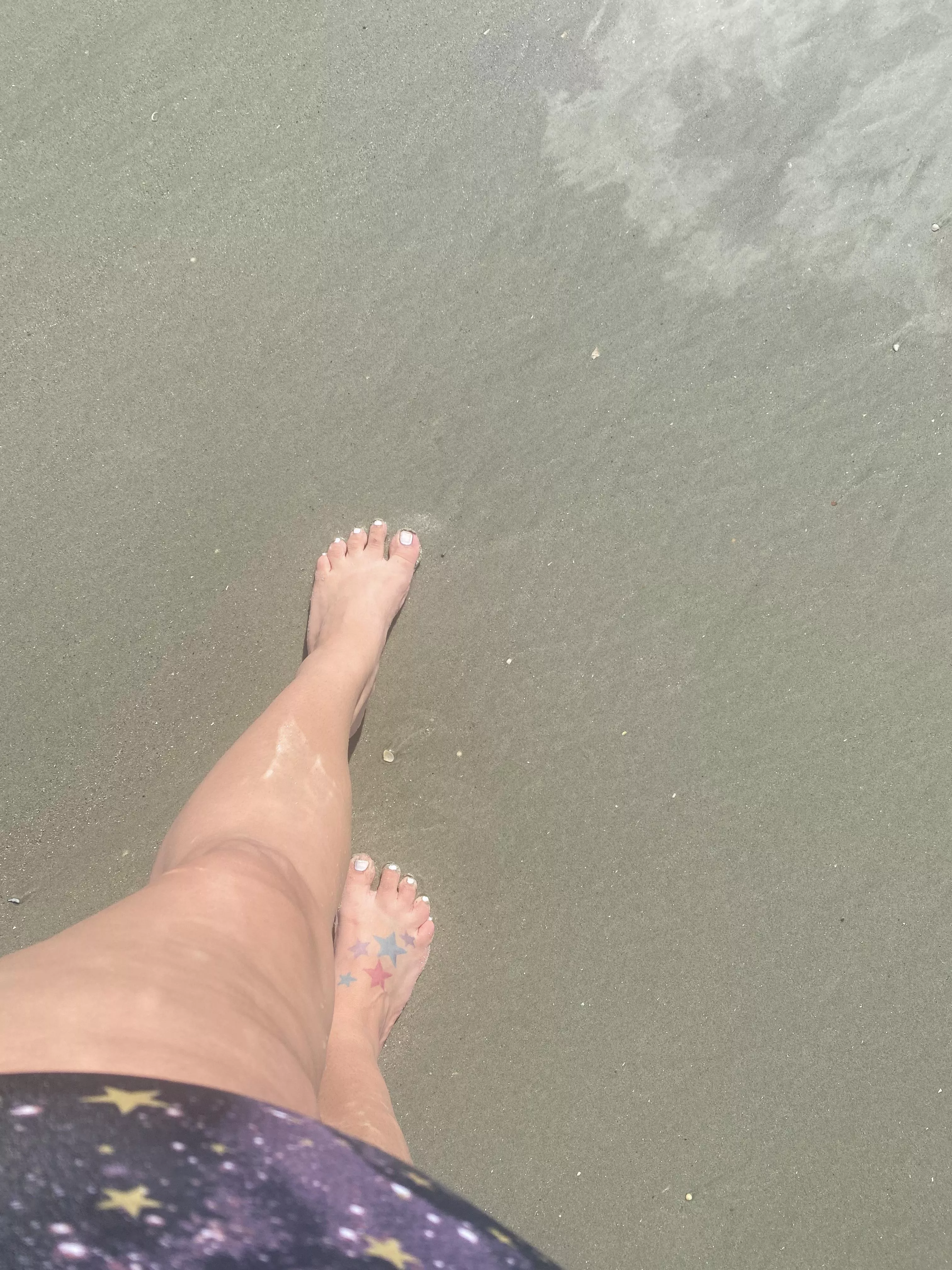 Let’s walk on the beach