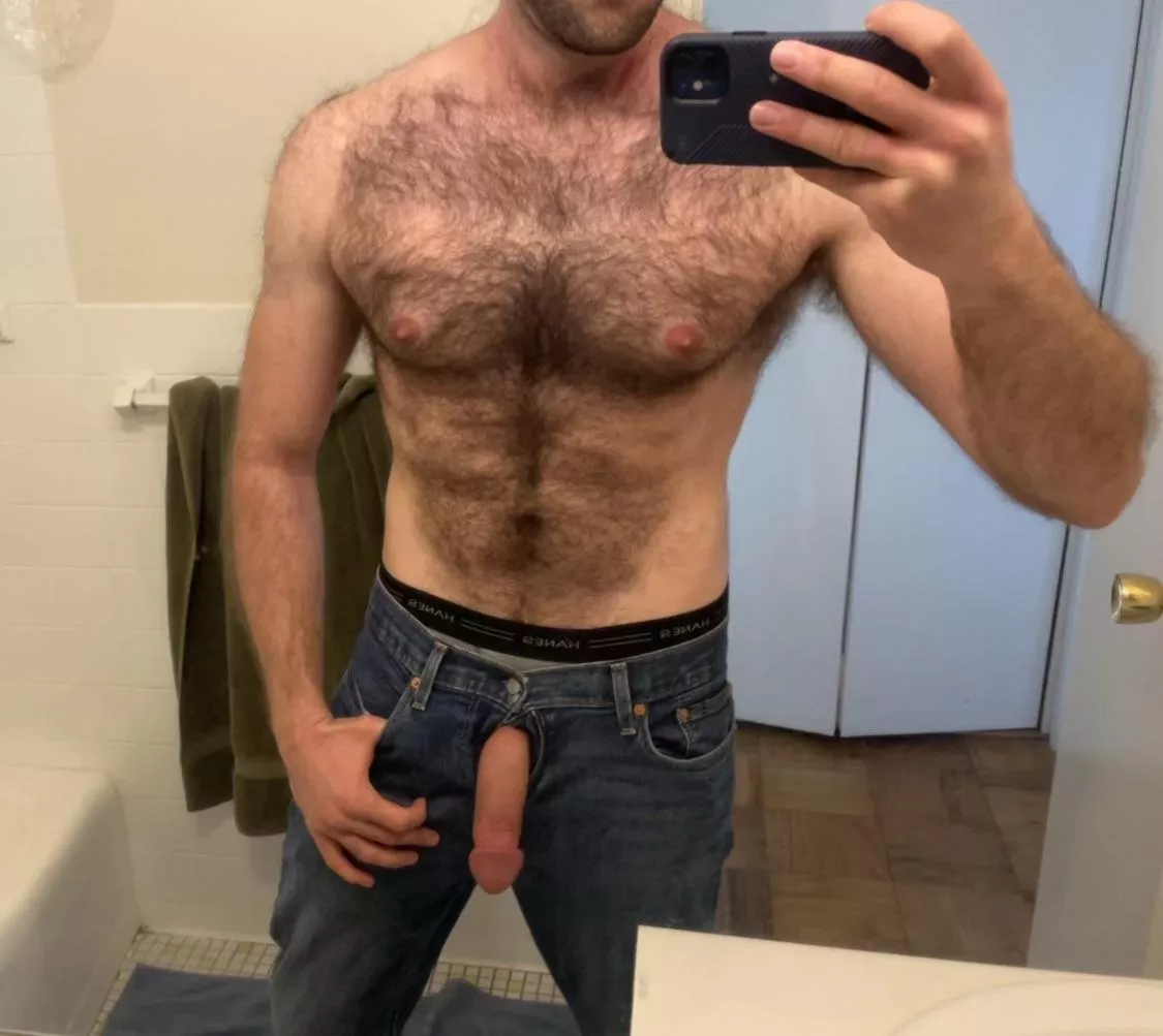 Letting it lean from my jeans Letting it lean from my jeans