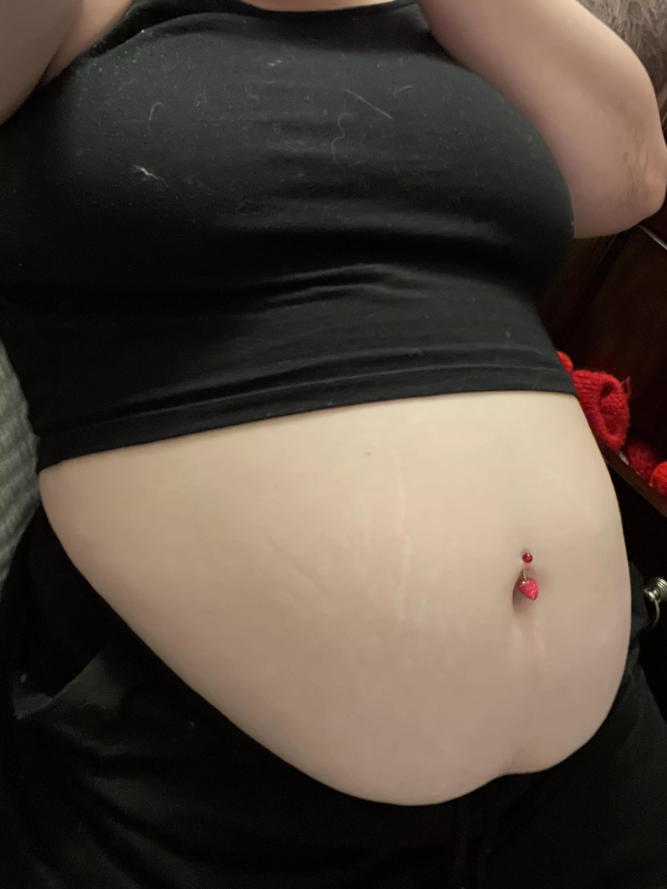 Letting the belly out 😌