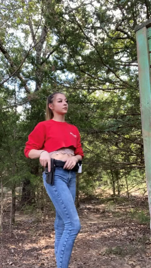 Lexy Ready to Shoot Some Sh*t