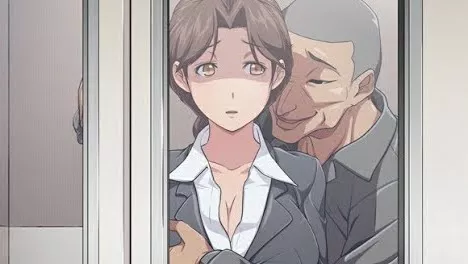 LF Color Source: 1boy, 1girl, braided ponytail, breast grab, brown/grey hair, business suit, chikan, cleavage, collarbone, from outside, grabbing/groping from behind, grey clothes, hair intakes, large breasts, office lady, parted lips, scared, ugly basta LF Color Source: 1boy, 1girl, braided ponytail, breast grab, brown/grey hair, business suit, chikan, cleavage, collarbone, from outside, grabbing/groping from behind, grey clothes, hair intakes, large breasts, office lady, parted lips, scared, ugly basta