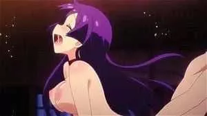 LF Color Source: 1girl, 1boy, purple hair, nude