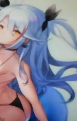 LF Color Source: 1girl, Prinz Eugen(Azur Lane), White hair, butt, black bikini, float, long hair, golden eyes, earrings, choker, black ribbons, twintails, looking at viewer, skin: unfading smile LF Color Source: 1girl, Prinz Eugen(Azur Lane), White hair, butt, black bikini, float, long hair, golden eyes, earrings, choker, black ribbons, twintails, looking at viewer, skin: unfading smile