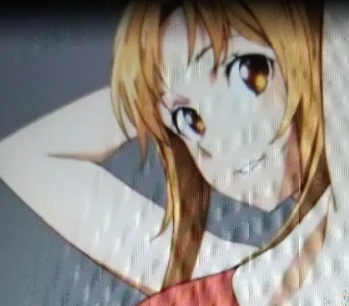 LF Color Source: Asuna (SAO), Armpits, Orange bikini, smile, orange hair, hands behind head, looking at viewer, golden eyes LF Color Source: Asuna (SAO), Armpits, Orange bikini, smile, orange hair, hands behind head, looking at viewer, golden eyes