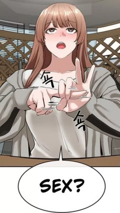 LF Color Source: brown hair, fingure gesture,