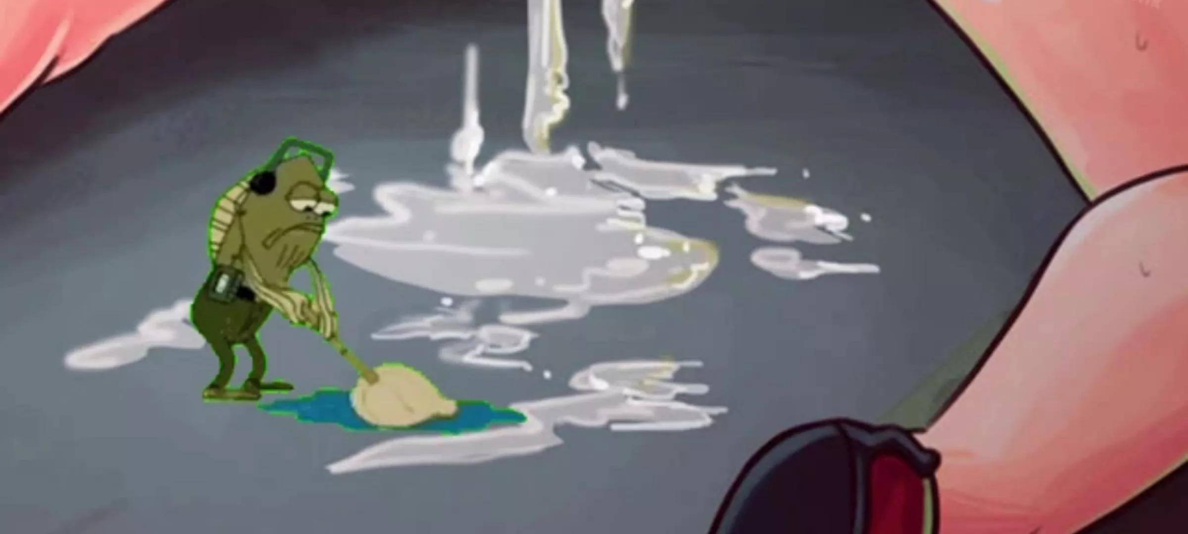 LF Color Source, on knees, doggy, cum pool, creampie, red shoes, Spongebob character LF Color Source, on knees, doggy, cum pool, creampie, red shoes, Spongebob character