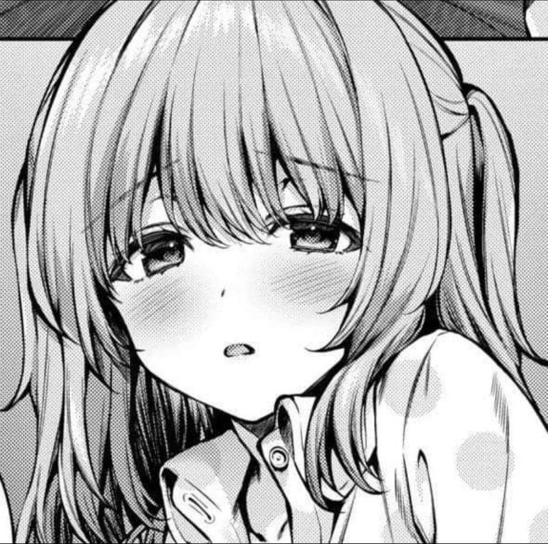 LF Mono Source: 1girl, brown hair, open mouth, hair between eyes, ponytail, looking at viewer, blush